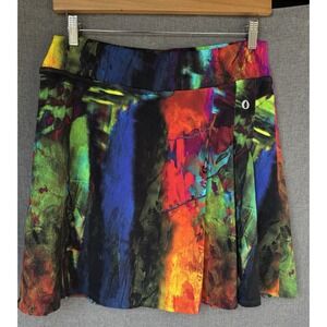 Dona Jo Women's Tennis Skort Size 3 Multi-Color‎ Pickleball Golf Athleisure